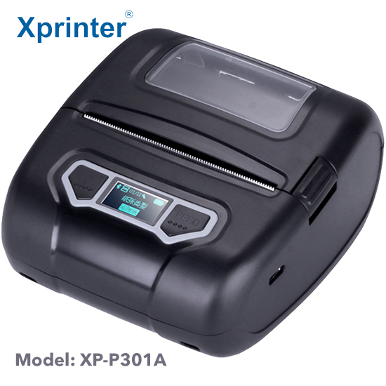 Máy in nhiệt mini Bluetooth Xprinter XP-P301A - Thiết Bị Mã Vạch Nam Bình Xương - Công Ty TNHH Nam Bình Xương